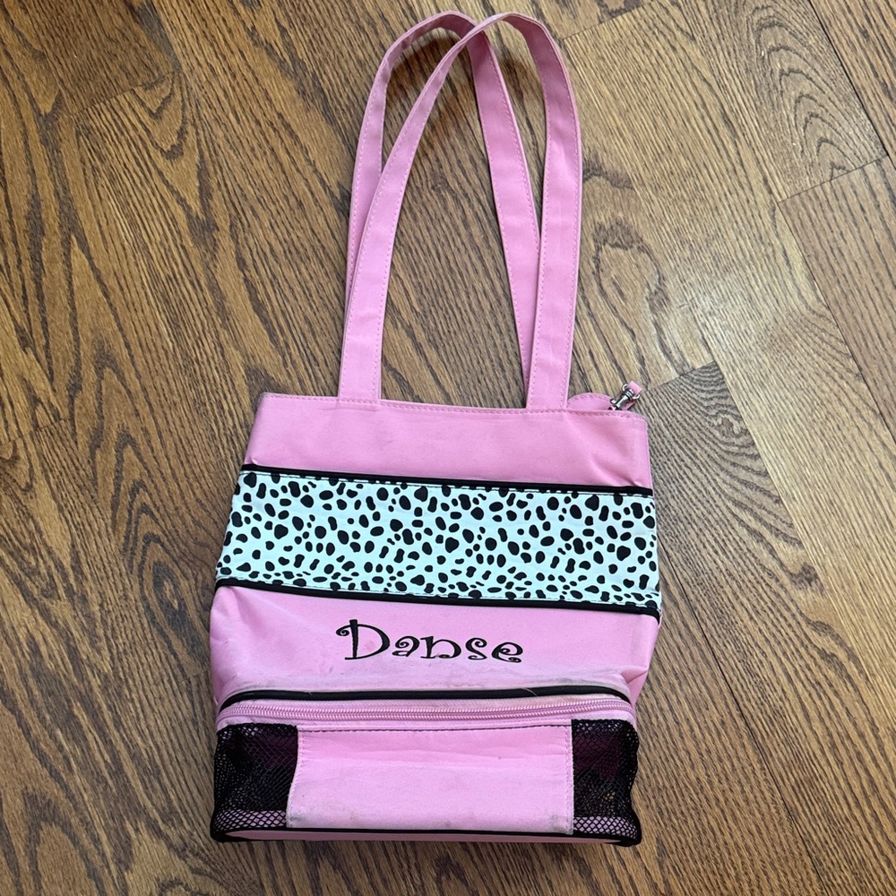 Chic Pink Dance Tote Bag